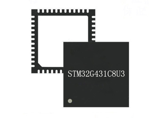 Mikrokontroler MCU STM32G431C8U3 48UFQFN 32Bit Chip Mikrokontroler Inti Tunggal