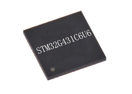 32Bit RISC Core STM32G431C6U6 170MHz Mikrokontroler MCU 48UFQFN Kinerja Tinggi