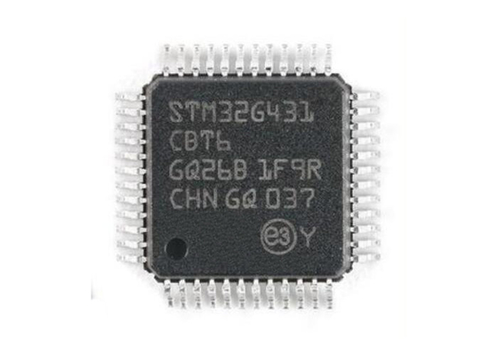 Inti Tunggal STM32G431CBT6 32Bit Mikrokontroler MCU 48LQFP 170MHz ARM Cortex-M4F