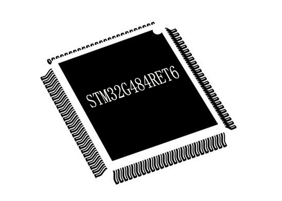 ARM Cortex-M4 STM32G484RET6 Mikrokontroler MCU 64LQFP Kinerja Tinggi 170MHz