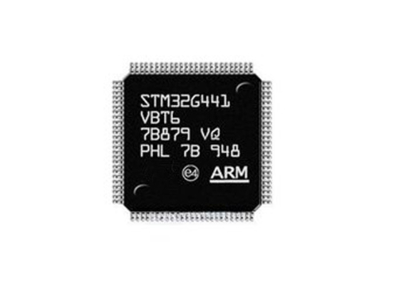 100-LQFP STM32G441VBT6 ARM Cortex-M4 IC Mikrokontroler Tertanam Satu Inti