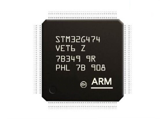 Mikrokontroler MCU STM32G474VET6 Chip Mikrokontroler 100LQFP Kinerja Tinggi