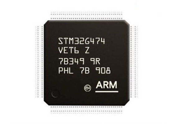 Mikrokontroler MCU STM32G474VET6 Chip Mikrokontroler 100LQFP Kinerja Tinggi