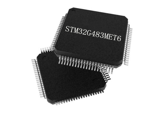 Lengan Cortex-M4 MCU STM32G483MET6 80LQFP Mikrokontroler MCU 170MHz Inti Tunggal