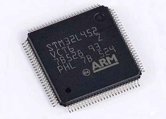 Daya Ultra Rendah MCU STM32L452VCT6 Mikrokontroler MCU LQFP100 IC Mikrokontroler