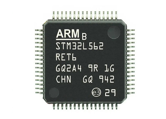 512KB FLASH STM32L562RET6 Mikrokontroler Tertanam Pemasangan Permukaan 64-LQFP