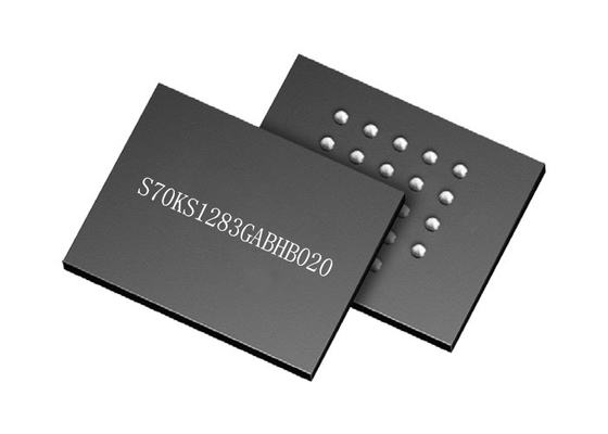 Sirkuit Terpadu Elektronik S70KS1283GABHB020 200MHz 35ns IC Memori PSRAM