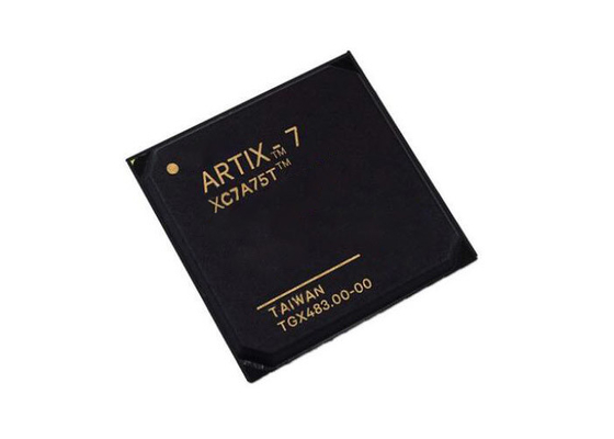 Chip FPGA Artix-7 XC7A75T-3FGG484E Chip IC 484-FBGA yang Dapat Diprogram Lapangan