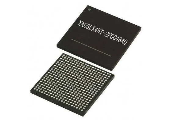 Larik Gerbang yang Dapat Diprogram Lapangan XA6SLX45T-2FGG484Q Chip IC 484-FBGA Spartan-6 LXT XA