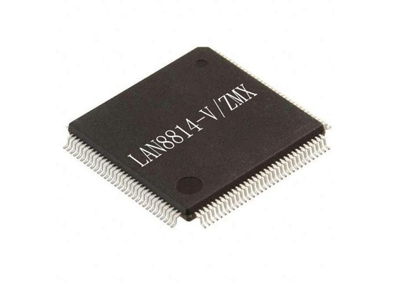 Elektronik Integrated Circuits 128-TQFP LAN8814-V/ZMX 4-Port Ethernet Transceiver IC