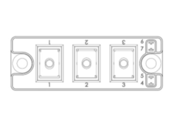200A Phase Leg SiC Diodes Modul Daya MSCDC200A120D1PAG Modul IGBT Otomotif