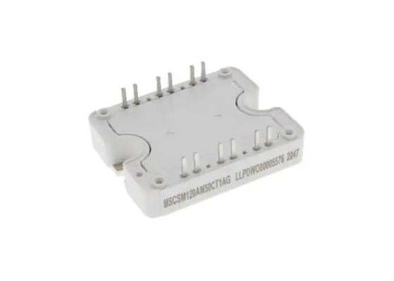Modul Semikonduktor Terpisah MSCSM120AM50CT1AG Transistor Silikon Karbida