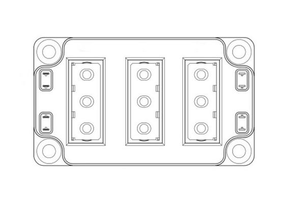 Modul IGBT Otomotif MSCSM170DUM039AG 2N-Channel Common Source MOSFET Arrays