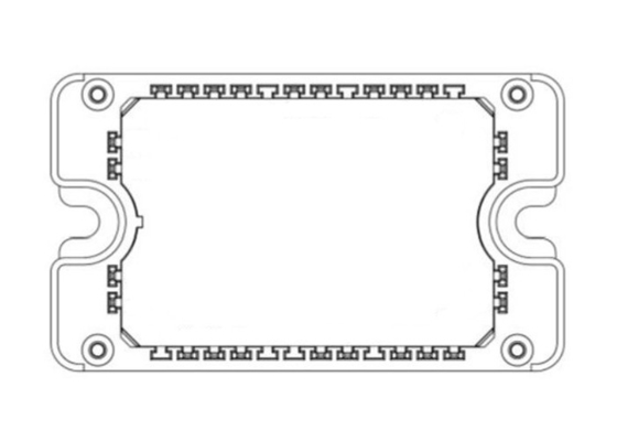 4N-Channel Mosfet Array MSCSM170HM23CT3AG Jembatan Penuh Modul Daya MOSFET SiC 602W