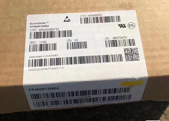 Transistor FF450R12ME4 Modul IGBT Trench Field Stop Inverter Setengah Jembatan