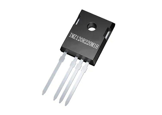CoolSiC MOSFET IMZ120R220M1H Silicon Carbide MOSFET Transistor FET Tunggal TO-247-4