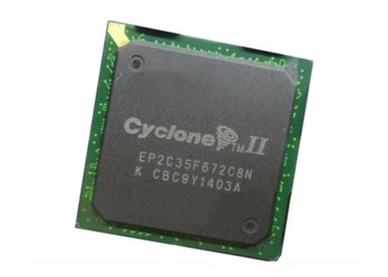 672-FBGA EP2C35F672C8 Cyclone II Field Programmable Gate Array Chip FPGA 260MHz