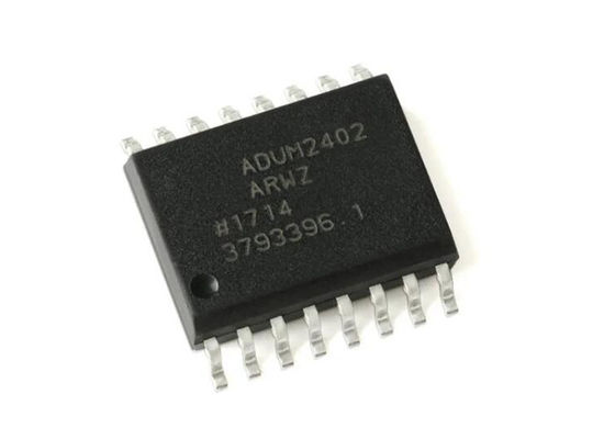 Isolator Digital Quad-Channel ADUM2402ARWZ Tujuan Umum Chip IC 1Mbps 16-SOIC