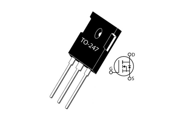 Chip Sirkuit Terpadu MSC017SMA120B Silicon Carbide N-Channel Power MOSFET TO-247-3