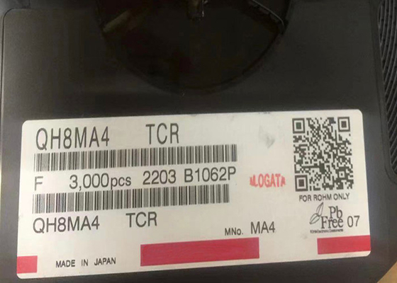 Chip Sirkuit Terpadu QH8MA4TCR Mosfet Array 30V 9A Transistor 8-SMD Surface Mount