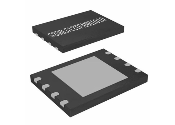 Chip Memori 512Mbit S25HL512TFANHI010 166MHz FLASH NOR IC Memori 8-WDFN Chip IC