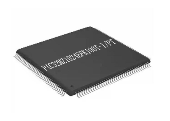1MB Flash Mikrokontroler Chip PIC32MZ1024EFK100T-I/PT TQFP100 Single Core 200MHz