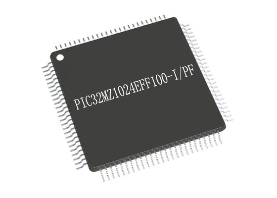 Inti Tunggal PIC32MZ1024EFF100-I/PF 32Bit Chip Mikrokontroler TQFP100 Chip IC