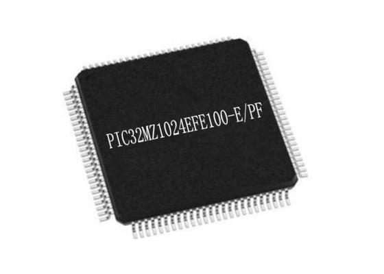 Single Core PIC32MZ1024EFE100-E/PF Chip Mikrokontroler TQFP100 MIPS32 Kelas-M