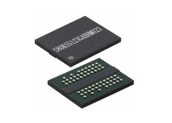 S80KS5123GABHM023 Chip Sirkuit Terpadu 24-FBGA 200MHz 512Mbit Chip Memori