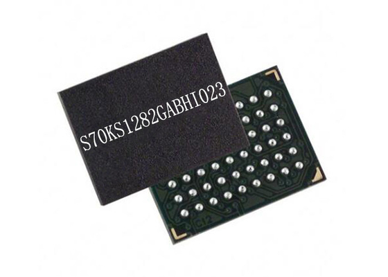 S70KS1282GABHI023 Chip Sirkuit Terpadu Antarmuka HyperBus Chip Memori 24-VBGA