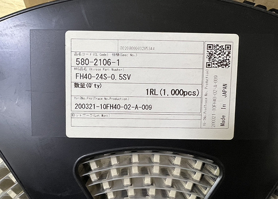 FH40-24S-0.5SV Chip Sirkuit Terpadu 24 Posisi Konektor Fleksibel Datar