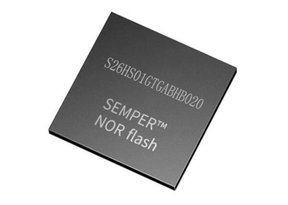 Chip Memori S26HS01GTGABHB020 Chip Sirkuit Terpadu 1Gbit NOR IC Memori Flash