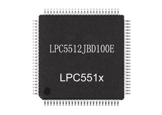 150MHz Single Core LPC5512JBD100E Mikrokontroler Tertanam 100-LQFP 64KB Flash