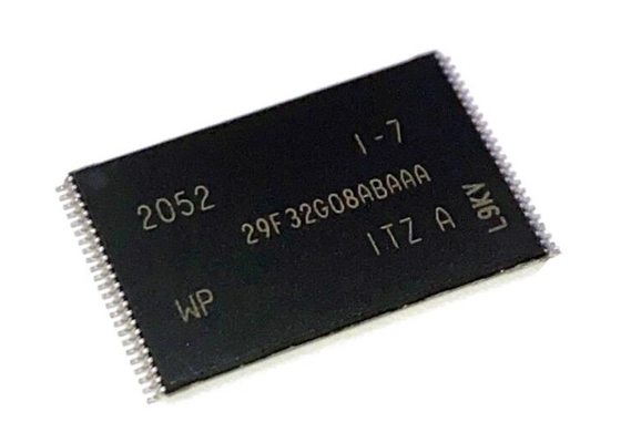 Chip Sirkuit Terpadu MT29F32G08ABAAAWP-ITZ: IC Memori Flash NAND Asinkron