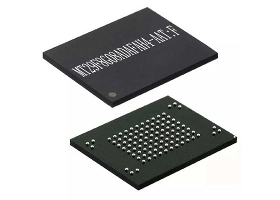 IC Memori FLASH NAND MT29F8G08ADAFAH4-AAT:F 63-VFBGA Chip Sirkuit Terpadu