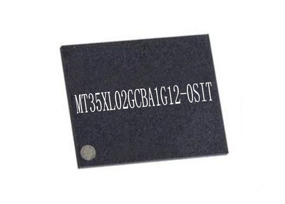 Memori IC 24-TBGA MT35XL02GCBA1G12-0SIT 2Gbit Xccela Flash Memori Chip 133MHz