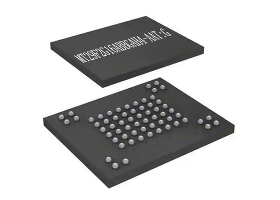 Chip Sirkuit Terpadu MT29F2G16ABBGAH4-AAT:G 2Gbit Chip Memori Paralel 63-VFBGA