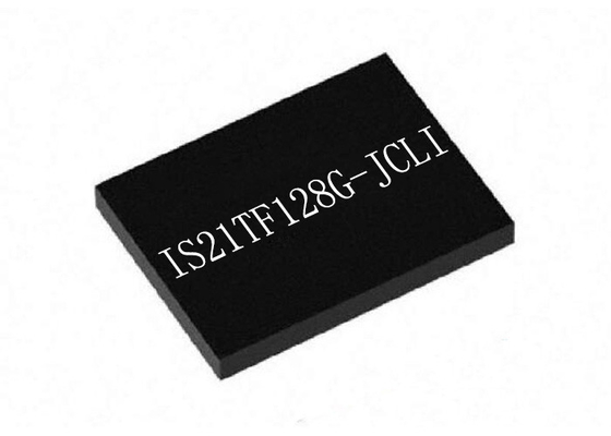 153-VFBGA IS21TF128G-JCLI Chip Sirkuit Terpadu 200MHz FLASH NAND Chip Memori