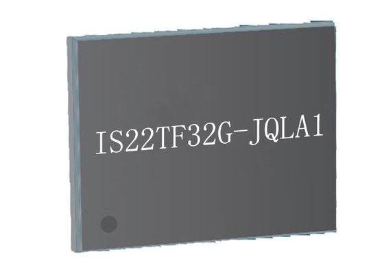 100-LFBGA IS22TF32G-JQLA1 eMMC Flash Memory Chip 200MHz Chip Sirkuit Terpadu
