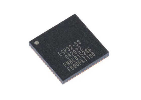 BT IC ESP32-S3R8V IC Transceiver RF Daya Rendah 56-QFN 2.4GHz WiFi BT v5.0 LE SoC