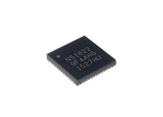 NRF51822-QFAA-R7 BT IC 48-VFQFN Permukaan Mount 4dBm RF Transceiver IC