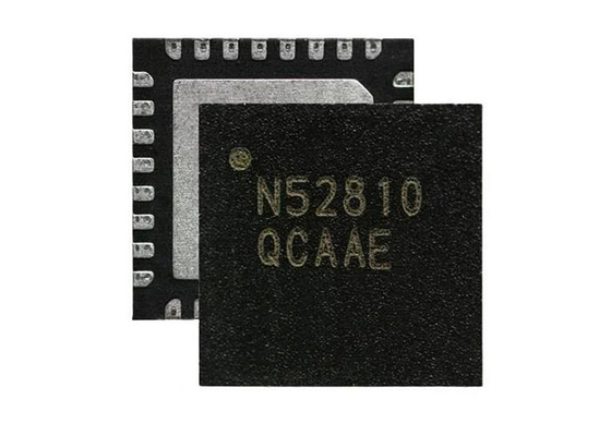 32-VFQFN NRF52810-QCAA-E-R7 2Mbps BT IC 2.4GHz Chip Transceiver