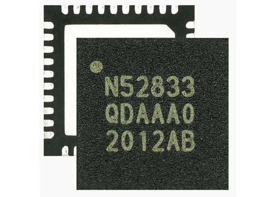 NRF52833-QDAA-B-R7 BT IC RF Dan Pemasangan Permukaan Transceiver Nirkabel
