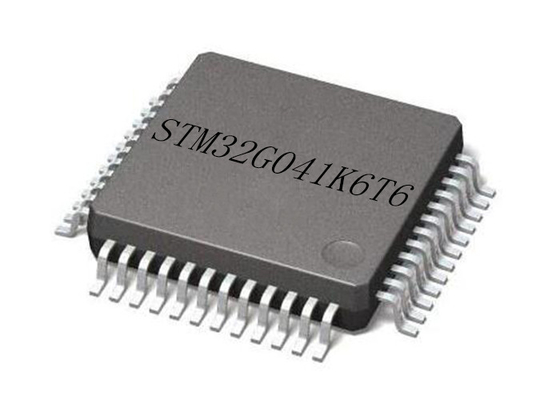 Chip Mikrokontroler 64MHz STM32G041K6T6 Mikrokontroler MCU 32-LQFP Inti Tunggal