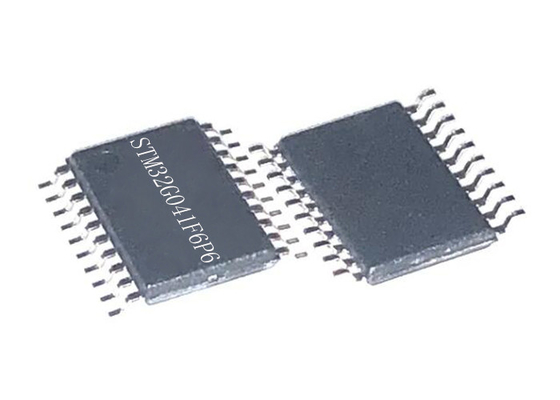 Chip MCU 32Bit Inti Tunggal STM32G041F6P6 ARM Cortex-M0+ 20-TSSOP