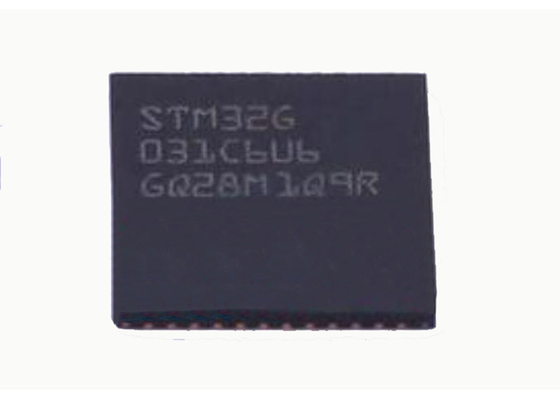 64MHz MCU Mikrokontroler IC STM32G031C6U6 ARM Cortex-M0+ 48-UFQFN