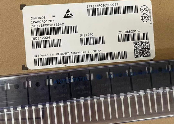 IPW60R017C7 600V N-Channel MOSFET Transistor dengan Arus Drain Kontinu 109A dan Disipasi Daya 446W TO-247-3