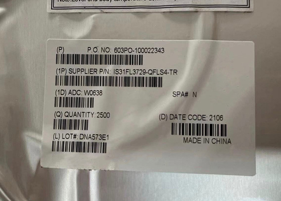 IS31FL3729-QFLS4-TR Integrated Circuit Chip 35mA Matrix LED Driver IC 32-QFN