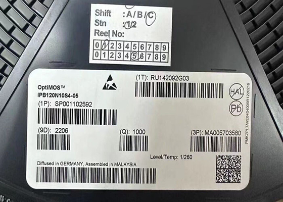 IPB120N10S4-05 Chip Sirkuit Terpadu Transistor N-Channel TO-263-3 Permukaan Mount