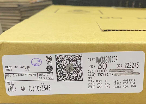 DAC8830ICDR 16-Bit Ultra-Low Power Voltage-Output Digital-to-Analog Konverter